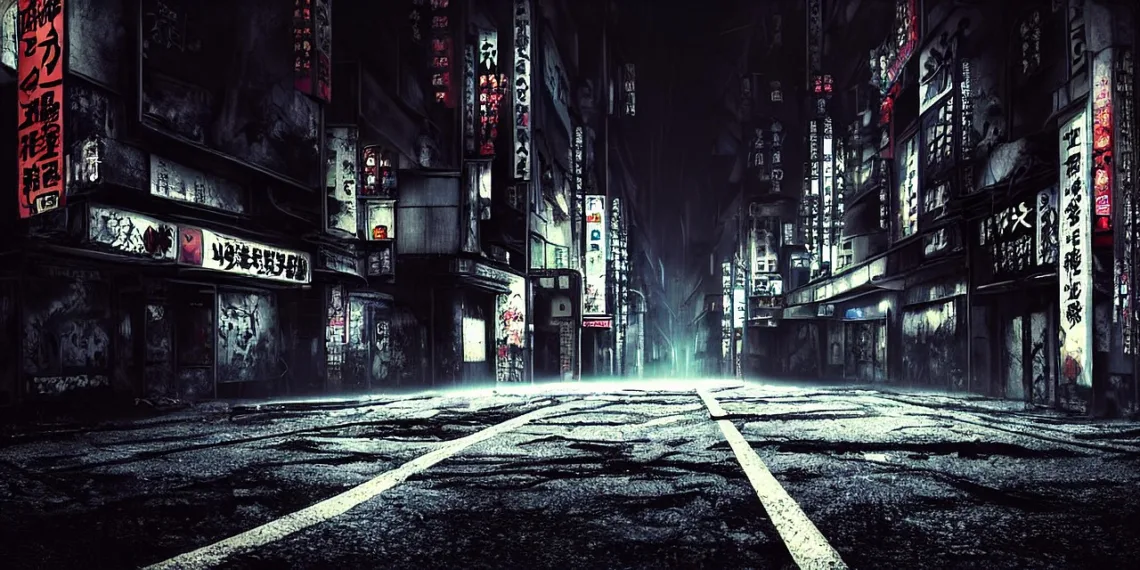 tokyo, cyberpunk, night, urban, anime, fantasy, dream, abandoned city, dark, japan, city, cyberpunk, cyberpunk, anime, anime, anime, anime, anime