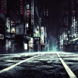 tokyo, cyberpunk, night, urban, anime, fantasy, dream, abandoned city, dark, japan, city, cyberpunk, cyberpunk, anime, anime, anime, anime, anime